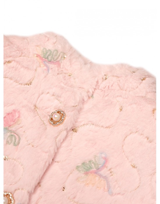 Girls Coat  Rose Pink